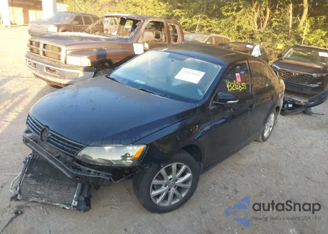 2012 Volkswagen Jetta 2.5L Se from USA, damaged, VIN 3VWDP7AJ6CM309001